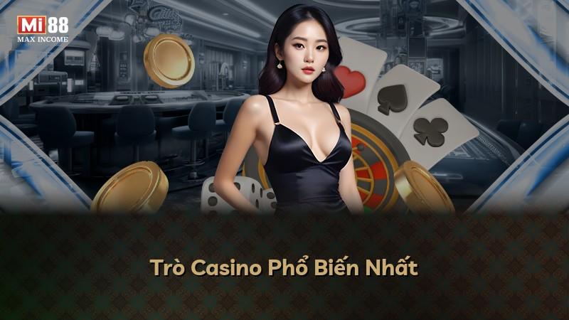Trò Casino Phổ Biến Nhất